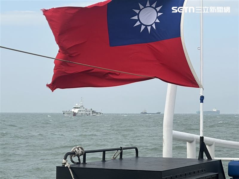 中共軍演期間管碧玲出席餐敘惹議！海巡署2點聲明澄清：堅守到最後一刻。（圖／翻攝畫面）