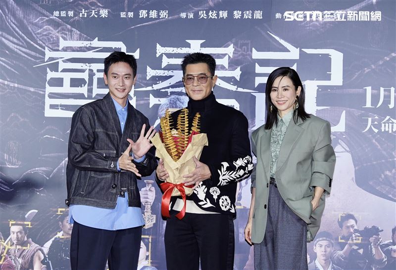 劉冠廷曾與古天樂合作懸疑電影《私家偵探》,坦言自己受到非常多他的照顧。(圖/記者趙于瑩攝影)