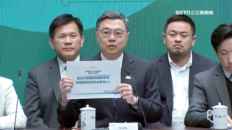 卓榮泰氣到報告書都拿反了