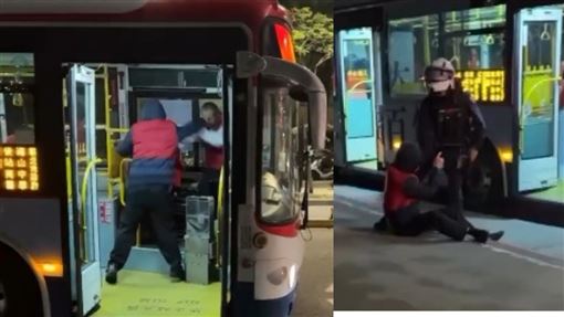 板橋男爆打運將！司機抱腿反制..警察來了