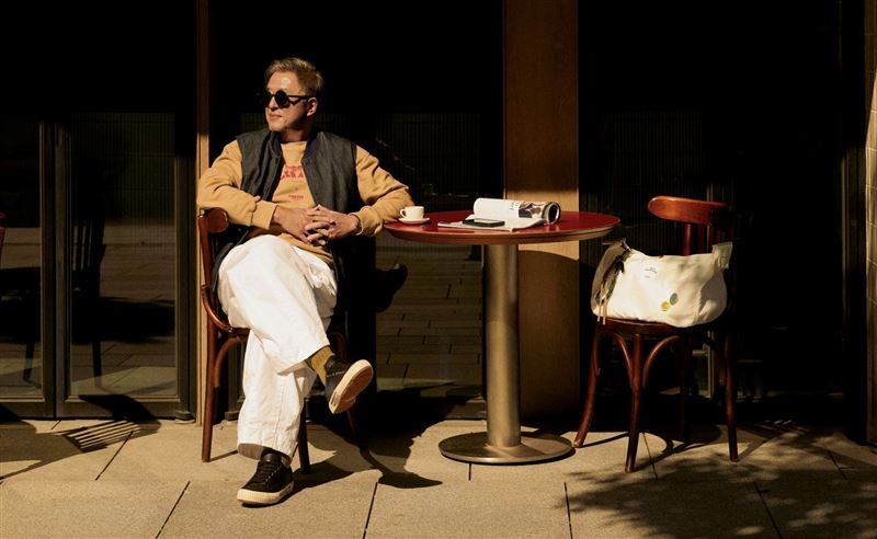 PIxGERARD聯名邀王偉忠拍攝形象照。（圖／品牌業者提供）