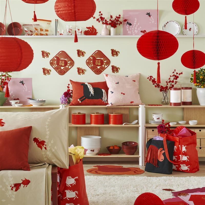 馬年邀你一起編鬃毛！IKEA FÖSSTA新春系列限量登場。（圖／品牌業者提供）