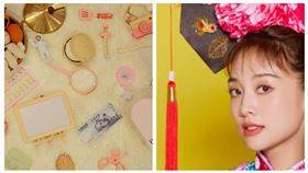 鬼鬼替女兒辦抓周。（圖／翻攝自IG @gemma_811）