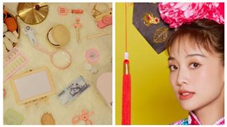 鬼鬼替女兒辦抓周　側面視角爆出深邃輪廓