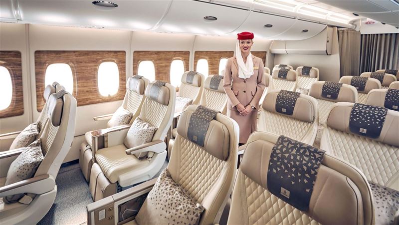 阿聯酋台北線升級 3月起首推豪華經濟艙