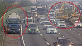 彰化,事故,槽車,車道,國道,車禍,追撞,回堵,車流。（圖／翻攝自高公局官網）