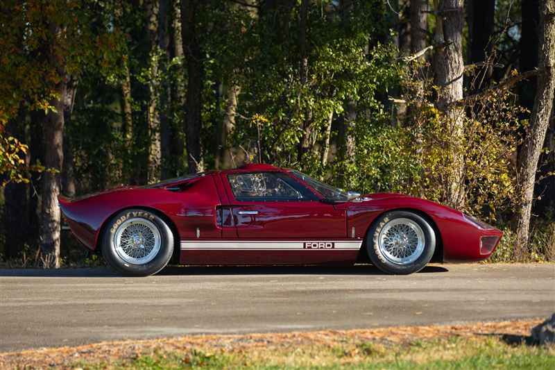 謝爾比駕駛過的福特GT40。（圖／翻攝Mecum網站）