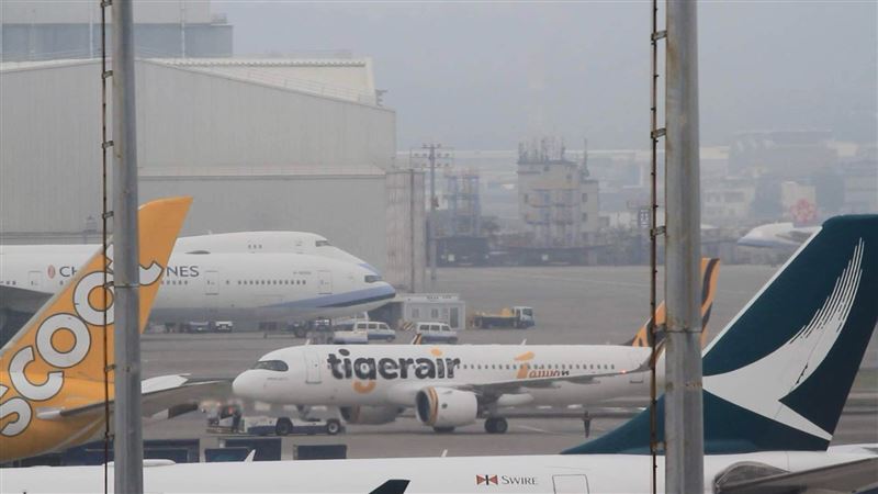 一名虎航機師因犯下槍砲罪遭質疑影響飛安。(圖/記者王乙徹攝影)