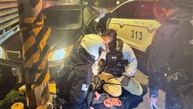 中壢,攔查,騎士,開槍（圖／翻攝畫面）