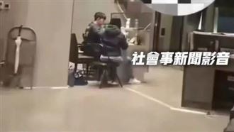 拍攝值班台偕女用餐　北市男與刑警爆口角