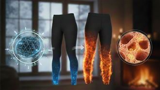 冬天也能有名模腿！石墨烯火山岩一穿即暖