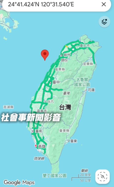 中國籍漁船在離岸不到24海浬處,越界違法捕撈,損害台灣漁民生計。(圖/翻攝自社會事新聞影音)