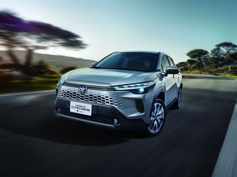 COROLLA CROSS連續5年穩坐全台銷售冠軍寶座。(圖/Toyota提供)