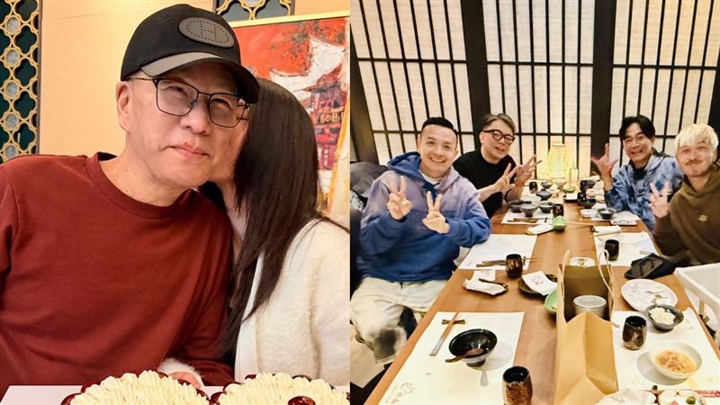 沈玉琳罹癌暴瘦!吳宗憲、KID現身醫院探望