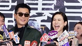 《尋秦記》古天樂、宣萱。（圖／記者趙于瑩攝影）