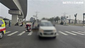 高雄,仁武區,貨車,水管路,騎士,車禍,闖紅燈