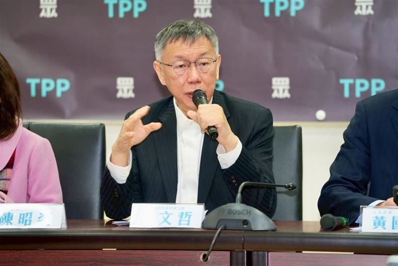 面對代孕爭議，柯文哲認為台灣社會要反省，「怎麼分裂到沒有是非、為反而反？這不應該啦！」（圖／民眾黨提供）