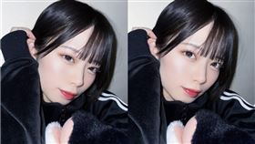 水宙翠跟娃娃自拍，結果被誤會辣露美胸。（圖／翻攝自X）