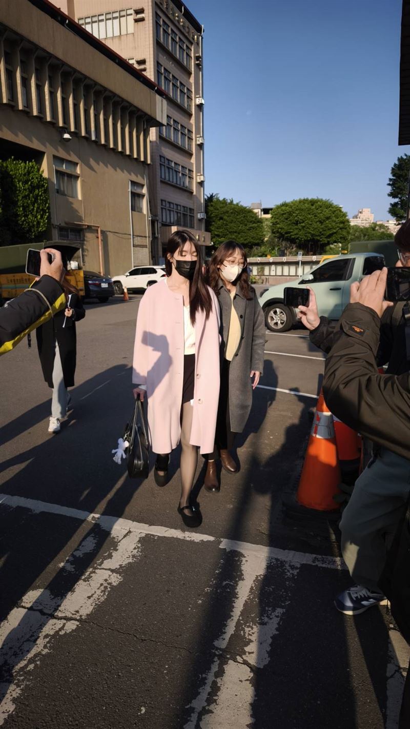 王大陸稱女友闕沐軒「小木頭」。(圖/記者莊淇鈞攝影)