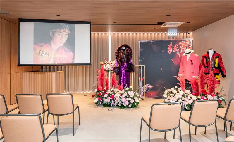 曹西平靈堂設置曝光。（圖／翻攝自臉書）