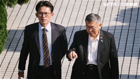 民眾黨柯文哲、黃國昌、陳昭姿赴立院拜會韓國瑜。（圖／記者楊士誼攝影）