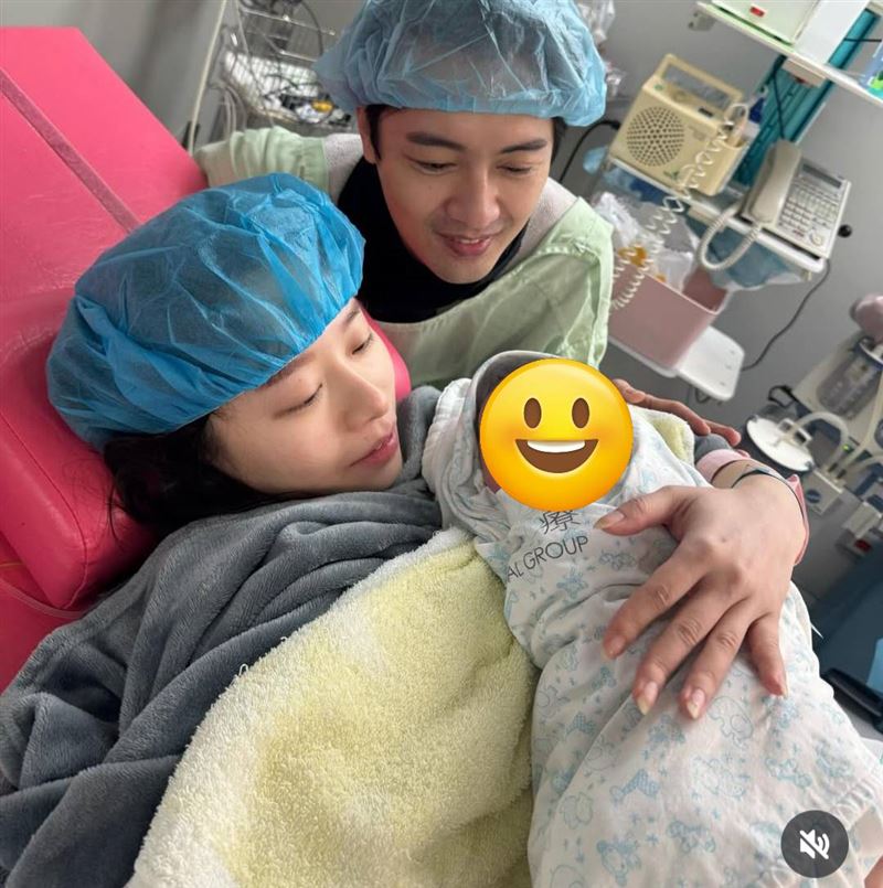 吳政勳兒子平安出生。(圖/翻攝自吳政勳IG)