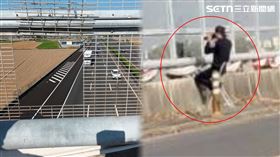 國道一號,雲林大埤鄉,缺口,安全網,違規,警方,