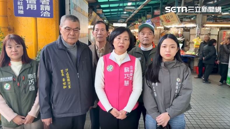 蘇巧慧談營養午餐免費議題。（圖／蘇巧慧辦公室提供）