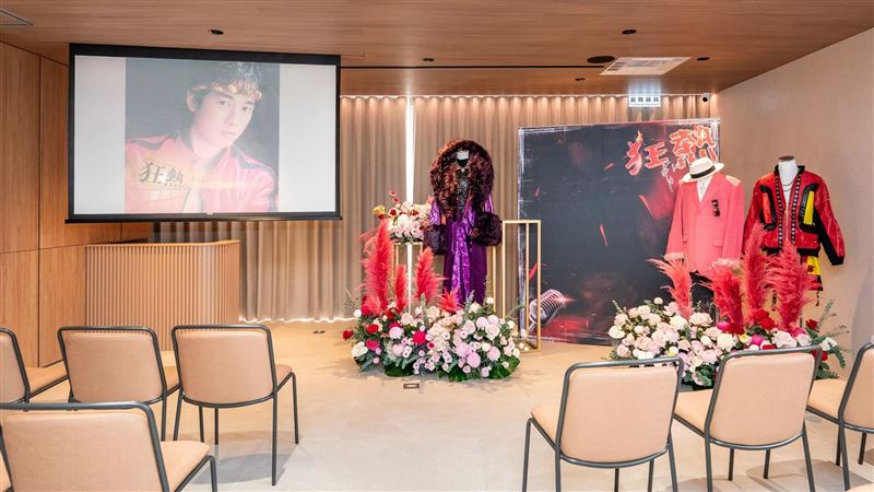 曹西平靈堂設置曝光。（圖／翻攝自臉書）