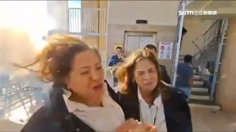 宏都拉斯國會副議長（左）被炸彈擊中頭部