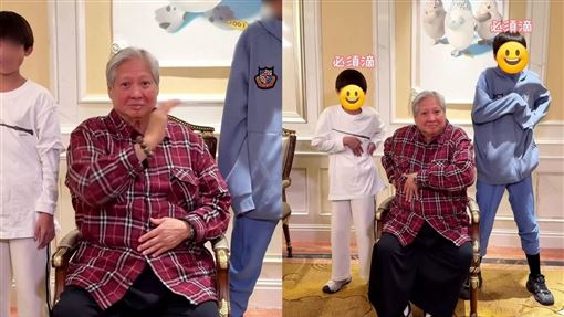 洪金寶74歲了　合體「2金孫熱舞」全被拍