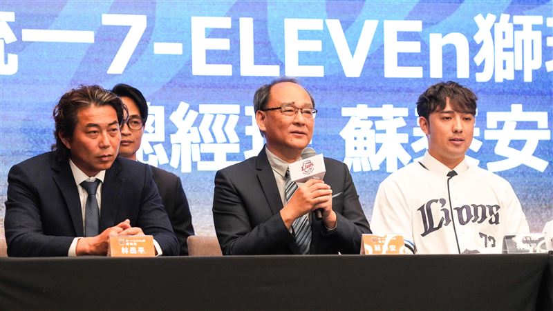 統一獅領隊蘇泰安。（圖／統一獅提供）