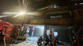 基隆,民宅,火警,父女,嗆傷,送醫,插管,長庚醫院。（圖／翻攝畫面）