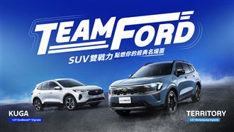 試駕福特Territory或Kuga　抽F1賽車之旅