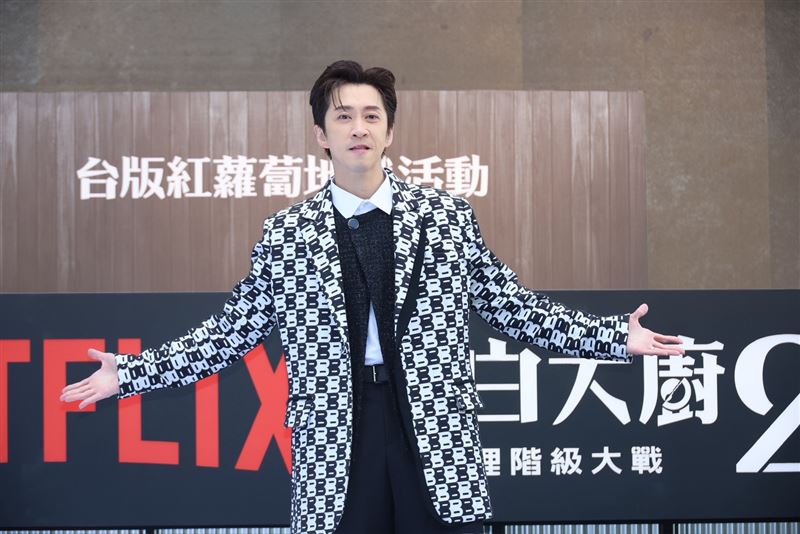 陳漢典出席《黑白大廚：第2季》活動。（圖／記者鄭孟晃攝影）