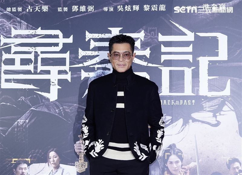 睽違12年再踏台灣，港星古天樂帶著經典IP回歸，25年後電影版《尋秦記》近日票房傳捷報。（圖／記者趙于瑩攝影）