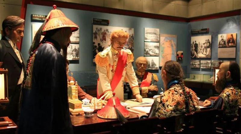 《璦琿條約》將黑龍江以北60多萬平方公里土地拱手讓給俄人。（圖／翻攝自百度百科）