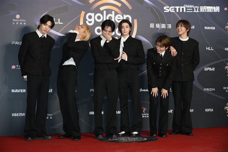 BOYNEXTDOOR獲得「數位音源獎」。(圖/記者鄭孟晃攝影)