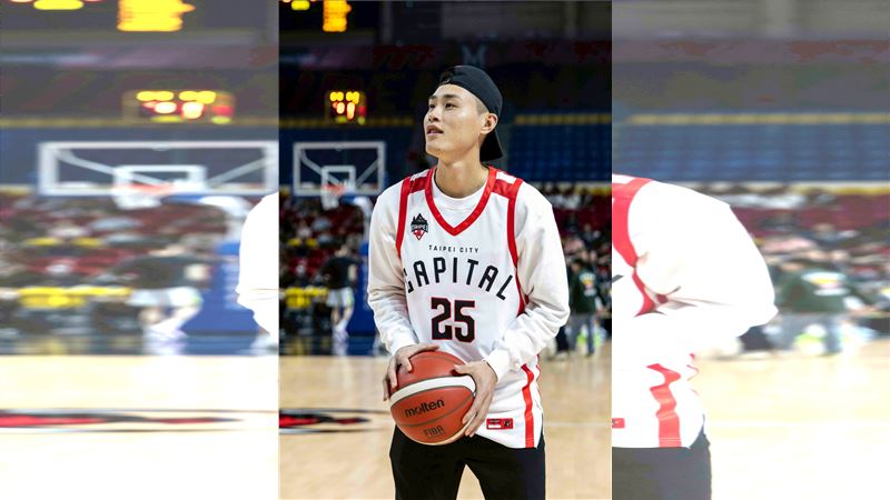 味全龍游擊手張政禹受邀擔任台新戰神主題日嘉賓。（圖／台新戰神提供）