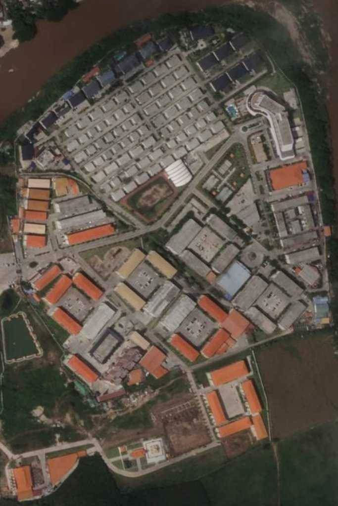 KK園區建築。（圖／達志／美聯社）