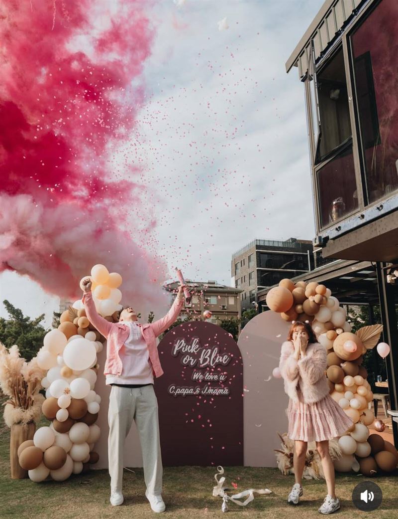 陳晨威、啾啾即將迎來寶貝女兒。（圖／翻攝自啾啾IG）