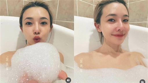 台八女神全裸泡泡浴　光滑肌膚被看光了