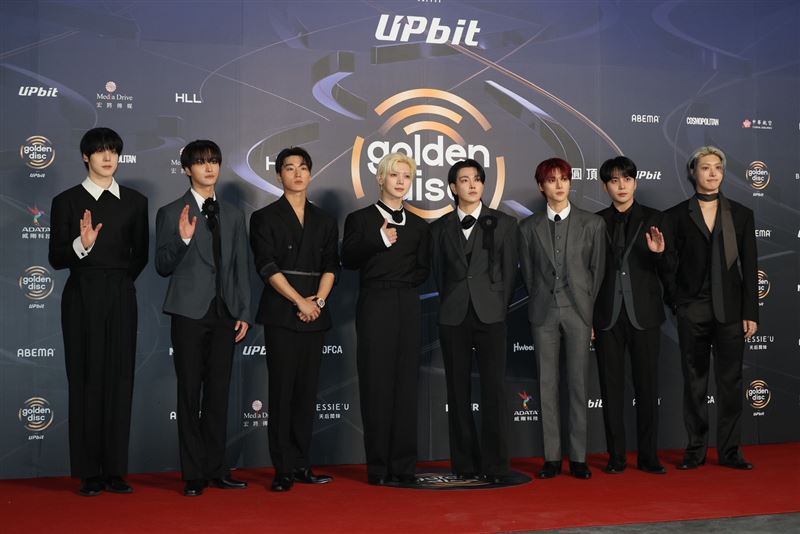 男團ATEEZ。（圖／記者鄭孟晃攝影）