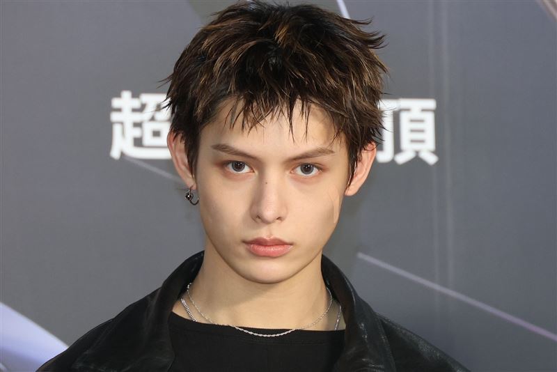 趙雨凡帥氣正臉曝光。（圖／記者鄭孟晃攝影）