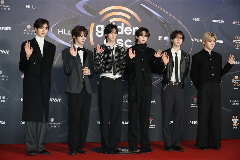 男團TWS。（圖／記者鄭孟晃攝影）