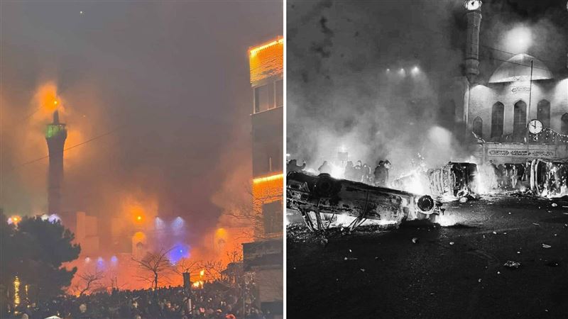 伊朗抗議活動升級，政府也加大力道鎮壓，實施準確度極高的斷網措施。（圖／翻攝自X平台 @HNeumannMEP）