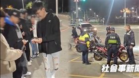 高雄,網紅,貼紙,車友,車聚,鼓山區,停車場,柴山台泥登山口,IG,（圖／翻攝自社會事新聞影音畫面）