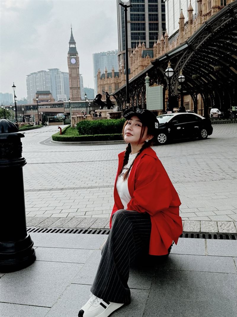 天后闆妹觀看林妍霏脫口秀片段後，直言「笑不出來」。（圖／翻攝自天后闆妹IG）