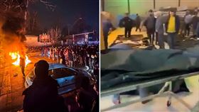 德黑蘭當局面對民眾因不滿經濟問題爆發的抗議，直接以子彈回應，多數死傷者為20至25歲年輕人，且不少人士直接被爆頭，屍體多到無處可存放。（圖／翻攝X）