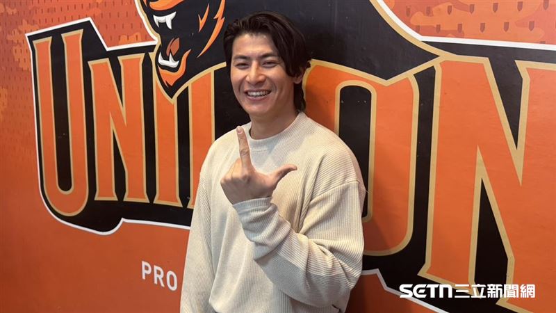 統一獅陳傑憲。（圖／記者黃耿誼攝影）
